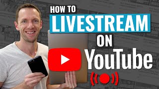 How to LIVESTREAM on YouTube  Complete Beginner Guide [upl. by Pliner963]