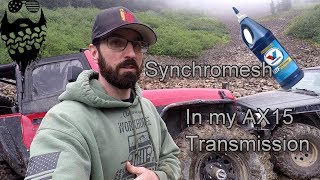 Jeep Wrangler TJ transmission fluid change with Synchromesh AX15 [upl. by Maggie93]