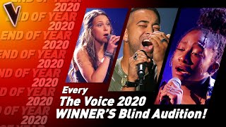 Blind Auditions of every WINNER of The Voice 2020  SPECIAL [upl. by Irpak]