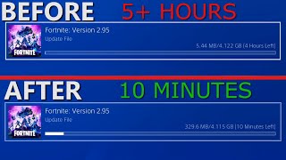 How to INCREASE DOWNLOAD SPEED on PS4 15x faster [upl. by Hylton]