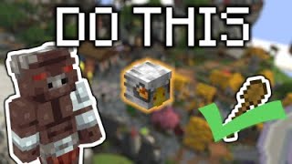 The FASTEST way to find Griffin Burrows  Hypixel Skyblock [upl. by Ardnalak911]