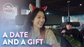 Cho Seungwoo and Park Shinhye go for an amusement park date  Sisyphus Ep 9 ENG SUB [upl. by Bahe]