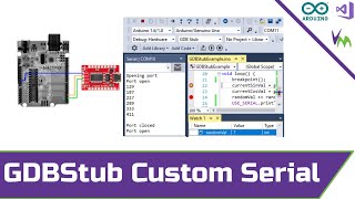 Arduino GDBStub Debugging With Custom Serial [upl. by Sadiras300]