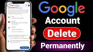 Google Account Delete Kaise Kare  How To Delete Google Account [upl. by Meyers]