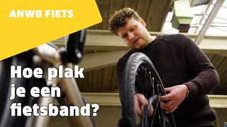 Je fietsband plakken tips van een fietsenmaker  ANWB Fiets [upl. by Rambert]