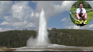 Old Faithful Geyser  Yellowstone National Park HD [upl. by Shep]