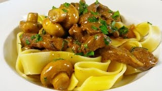 How To Make Beef Stroganoff TheScottReaProject [upl. by Ferdinanda]