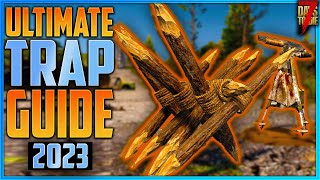 The Ultimate Trap and Turret Guide  7 Days To Die 2023 [upl. by Elstan422]