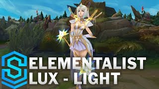 Lux Elementalista  League of Legends Completo [upl. by Ekrub]