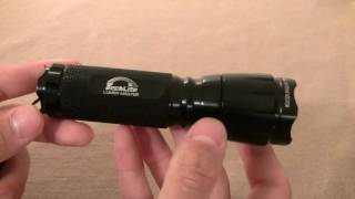 Flashlight Review HD  TechLite Lumen Master Tactical Light on a Budget HD [upl. by Rie]