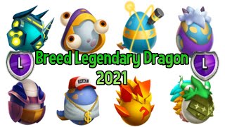 How To Breed Legendary Dragon Update 2021  Dragon City [upl. by Bernadette]