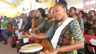 UTUKUFU SUBIKIA MASS  TASSIA CATHOLIC CHOIR DURING FAMILY DAY [upl. by Bricker50]