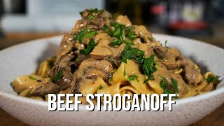 How To Make Beef Stroganoff  Easy 30 Minute Recipe [upl. by Muhcon]