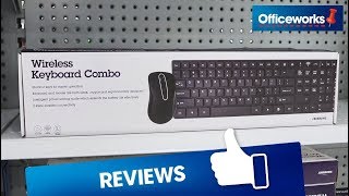 JBurrows Wireless Keyboard and Mouse Combo Overview [upl. by Marron]