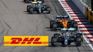 DHL Fastest Lap Award Formula 1 VTB Russian Grand Prix 2019 Lewis Hamilton  Mercedes [upl. by Eceined]