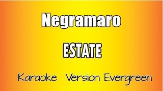 Negramaro  Estate Versione Karaoke Academy Italia [upl. by Brause]