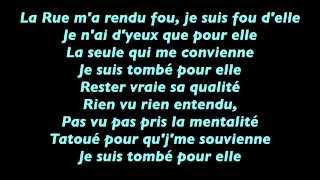 Booba  Tombé pour elle Paroles [upl. by Juliann]