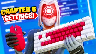 BEST Chapter 5 PC Keyboard amp Mouse Settings Sensitivity  Keybinds In Fortnite [upl. by Valentine]