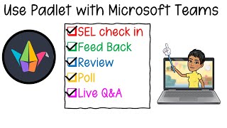 How to use Padlet with Microsoft Teams [upl. by Manoop]