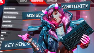 HisWattson’s Mouse amp Keyboard Settings  Apex Legends [upl. by Alimrahs]