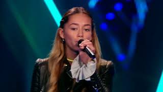 BEAUTIFUL VOICE Montana  Fallin  The Voice Kids Holland 2018  The Blind Auditions [upl. by Arek]