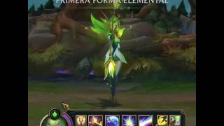 Elementalist Lux  All Forms Skin Spotlight League of Legends [upl. by Bodkin]