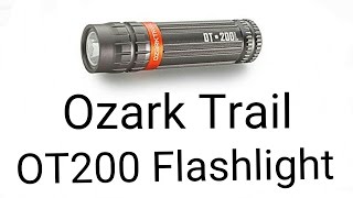 Review Ozark Trail OT200 Flashlight [upl. by Carri]