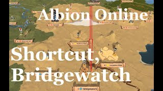 Albion Online  Caerleon to Bridgewatch fast almost safely [upl. by Asi342]