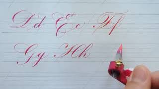 Copperplate Calligraphy from AZ [upl. by Gal]