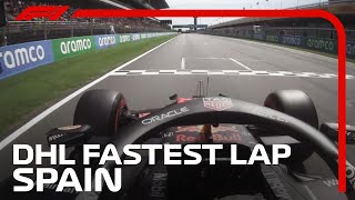 Max Verstappens Fastest Lap  2021 Spanish Grand Prix  DHL [upl. by Ibbison792]