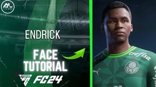 EAFC 24  ENDRICK Face  Stats Tutorial [upl. by Nalo]