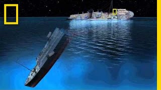 New CGI of How Titanic Sank  Titanic 100 [upl. by Macknair256]