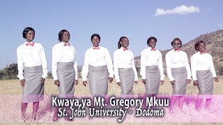 NITAKUTUKUZA MUNGUby Kwaya ya MtGregory Mkuu St John University DODOMA TZ [upl. by Eendyc]