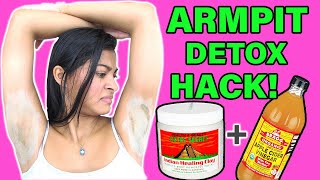 SMELLY ARMPITS Simple ARMPIT DETOX at Home [upl. by Eilyab]