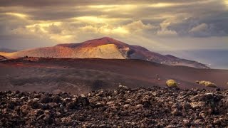 Mount Timanfaya Volcano in Lanzarote Canary Islands Spain Full HD Visit [upl. by Homovec]