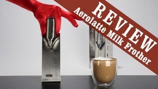 Aerolatte Milk Frother  Exclusive Review [upl. by Gehman]