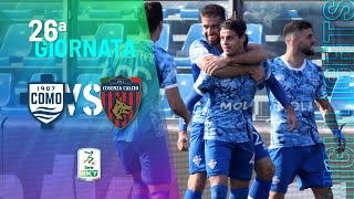 HIGHLIGHTS  Como vs Cosenza 51  SERIE BKT [upl. by Tertias]