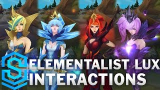 Elementalist Lux Special Interactions [upl. by Sanfourd]