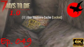 3 times Treasure Maps  7 Days To Die Gameplay Ep 049 [upl. by Hagep112]