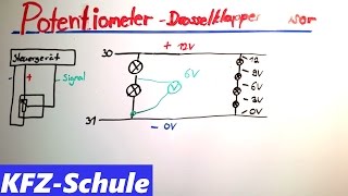 Drosselklappenpotentiometer  Drosselklappensensor [upl. by Terzas]