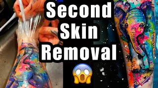 How To PROPERLY Wash A PEELING TATTOO  Important [upl. by Notgnimer285]