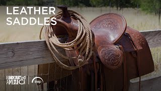 Leather Saddles  Handcrafted America [upl. by Thom]