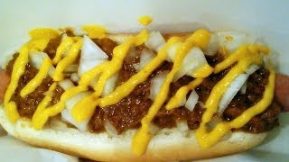 How to make a Coney Island Chili Dog Recipe [upl. by Keen]