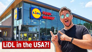 My German Husband Shops at LIDL in the USA [upl. by Pool683]