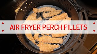 Air Fryer Perch  Fish Fillets [upl. by Abner]