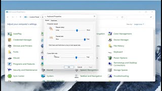 How to Change Keyboard Settings Windows 11 Tutorial [upl. by Bjork]