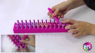 Catenella tutorial braccialetto Elasticolor [upl. by Mahtal]