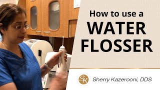 How to Use a Waterpik Water Flosser Properly [upl. by Waltner]