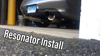 G35 Vibrant Resonator Install BeforeAfter [upl. by Gayle]