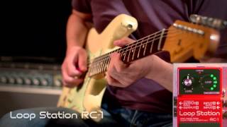 RC1 Loop Station Demonstration BOSS Sound Check [upl. by Hoffert]